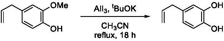 Ether bond breaking method of phenyl alkyl ether