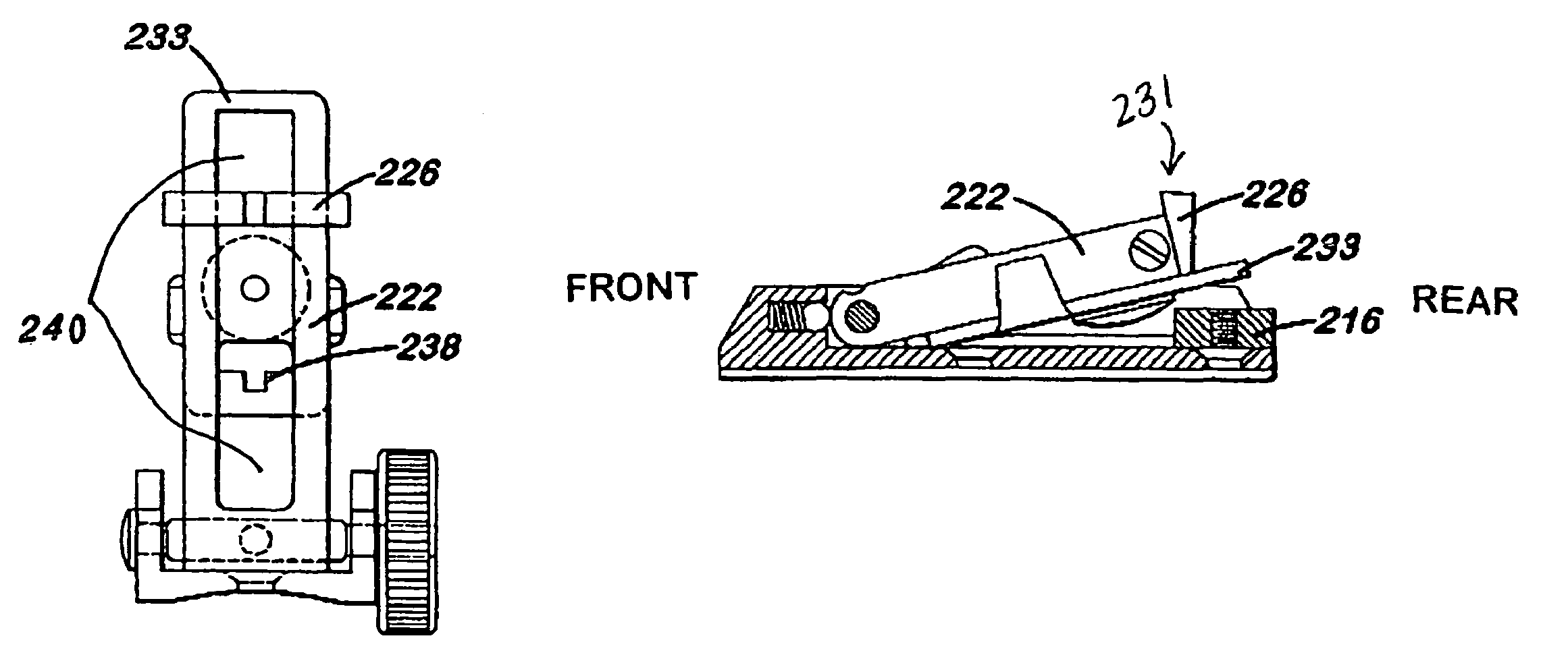 Dual-zero sight for a firearm