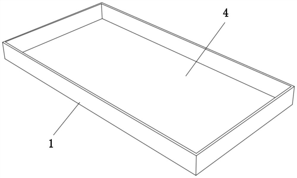 Relief wine box and manufacturing process thereof