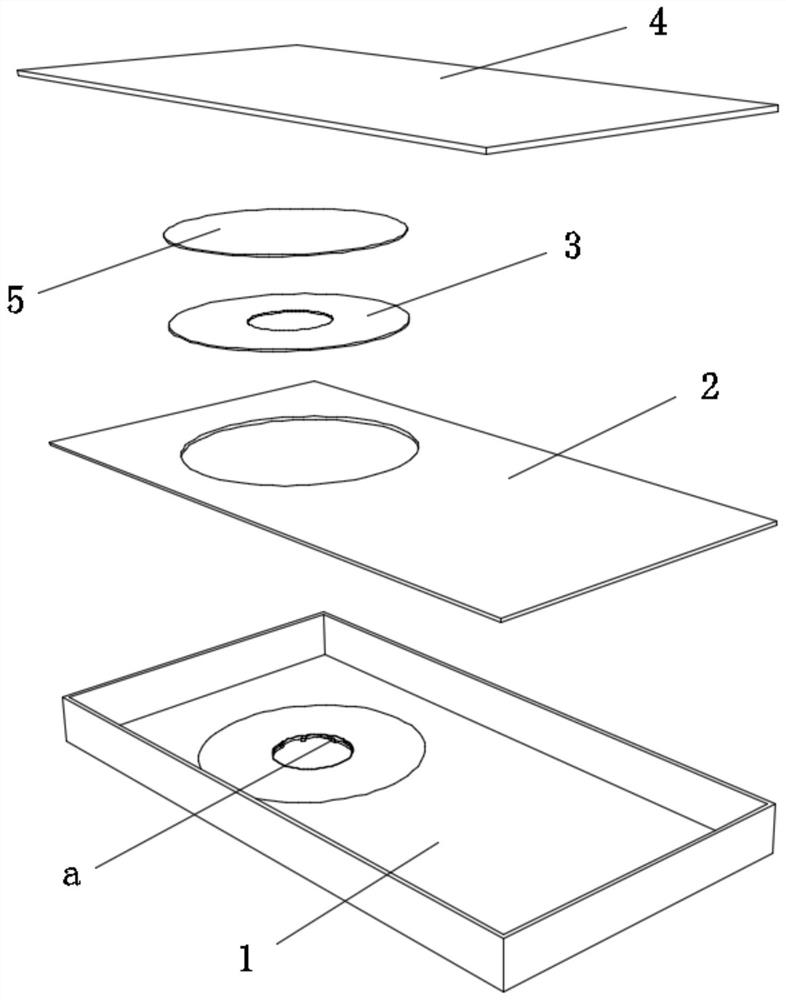 Relief wine box and manufacturing process thereof