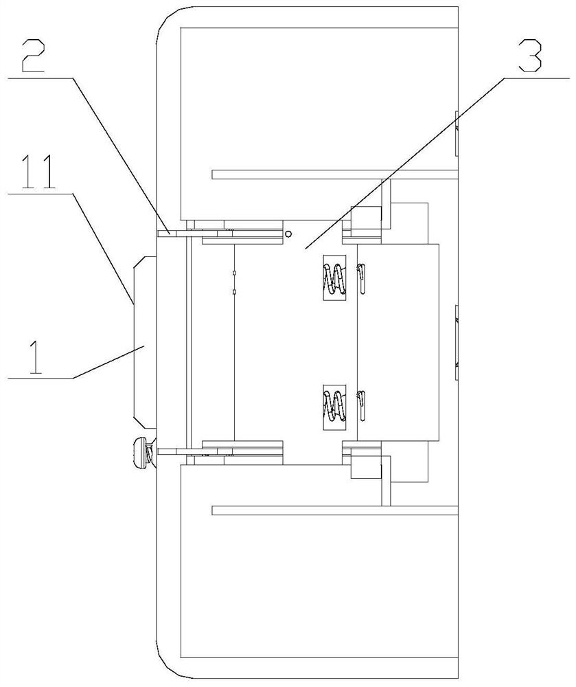 Clamping device and power distribution information transmission device