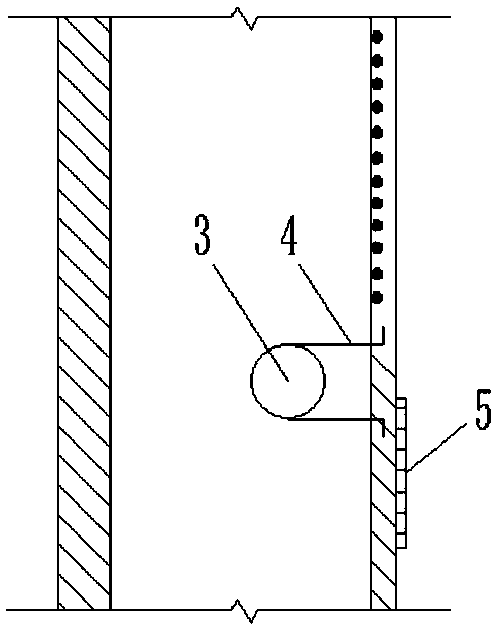 A kind of box girder of small curved bridge with high pier and long span in karst area