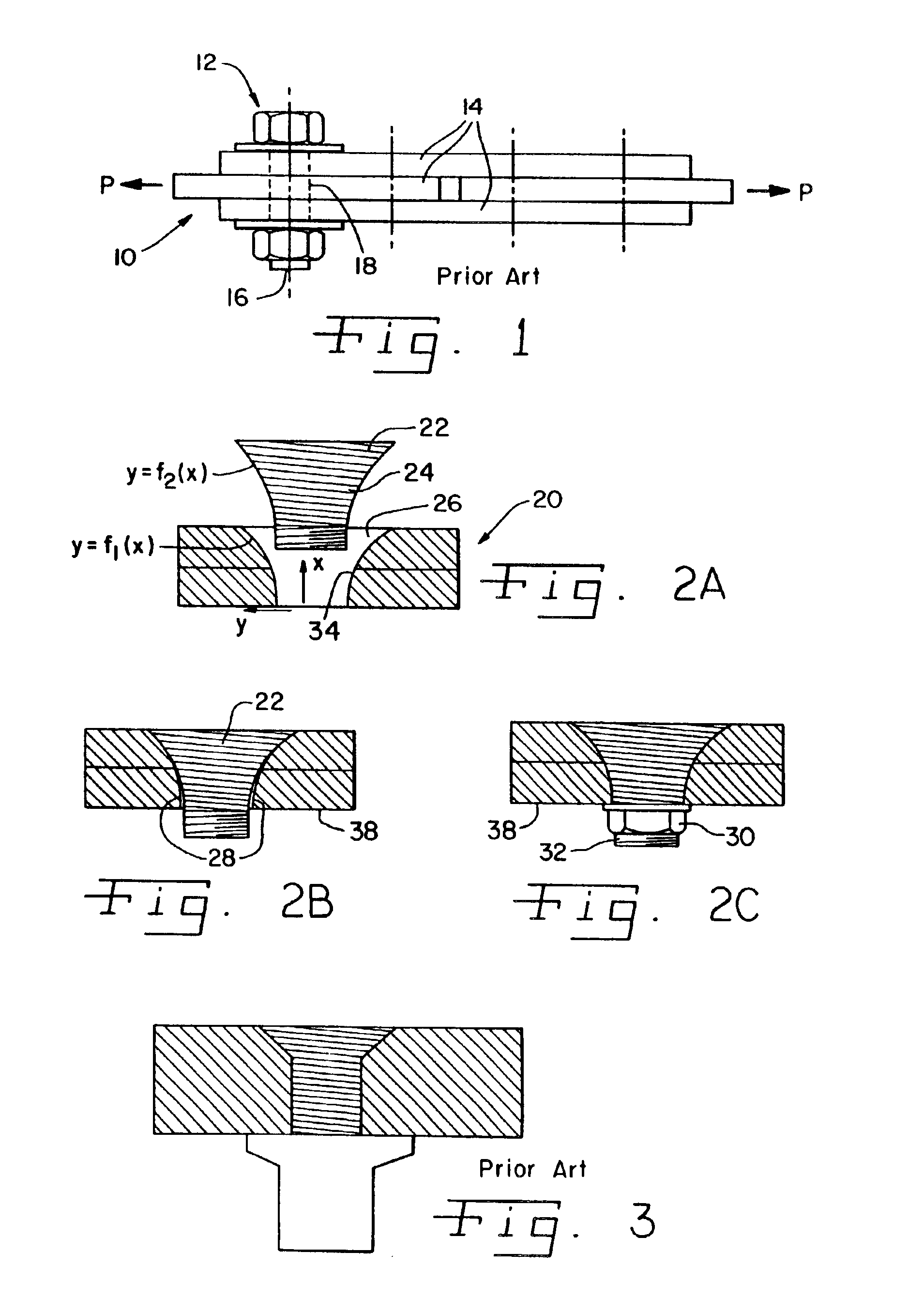 Fastening assembly and method for fastening a multi-layered laminate together