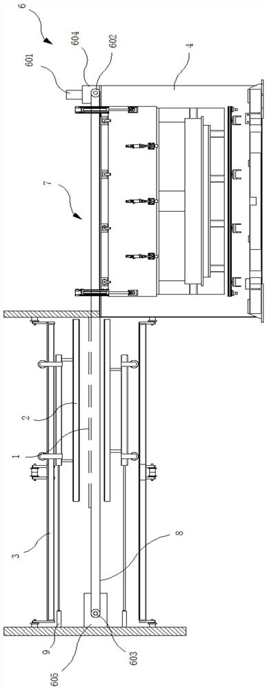 A heating and forming mechanism for sheet metal