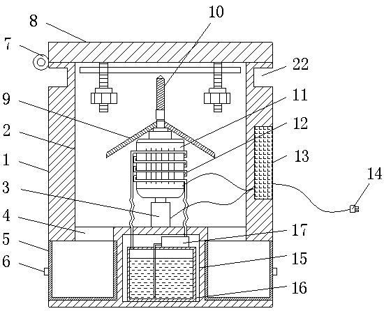 Portable energy-saving and environment-friendly perforating machine