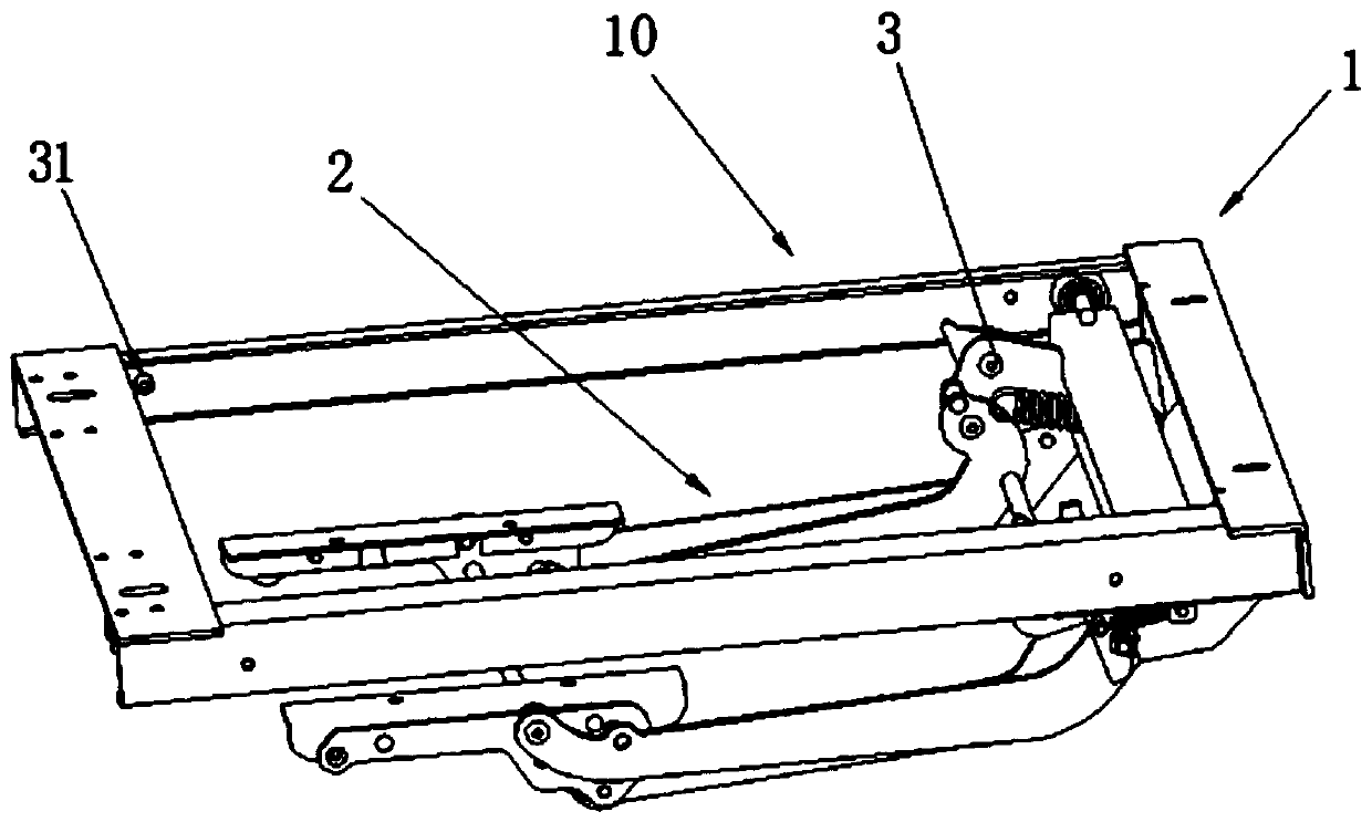 Manual pedal device for seat