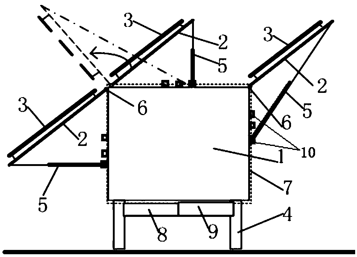 Novel three-dimensional aquatic tank agriculture-photovoltaic complementary power generation device