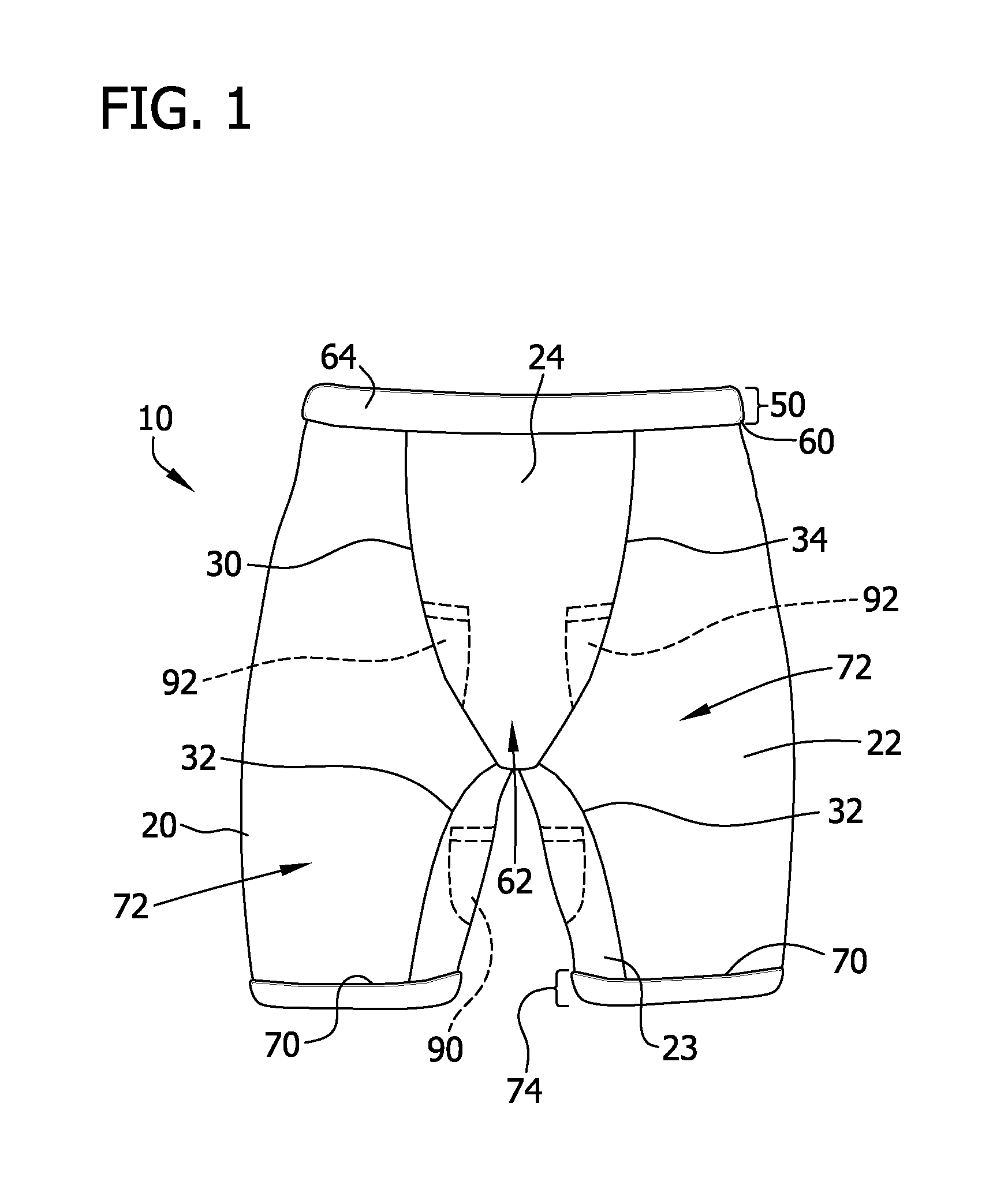 Undergarment and methods of fabricating same