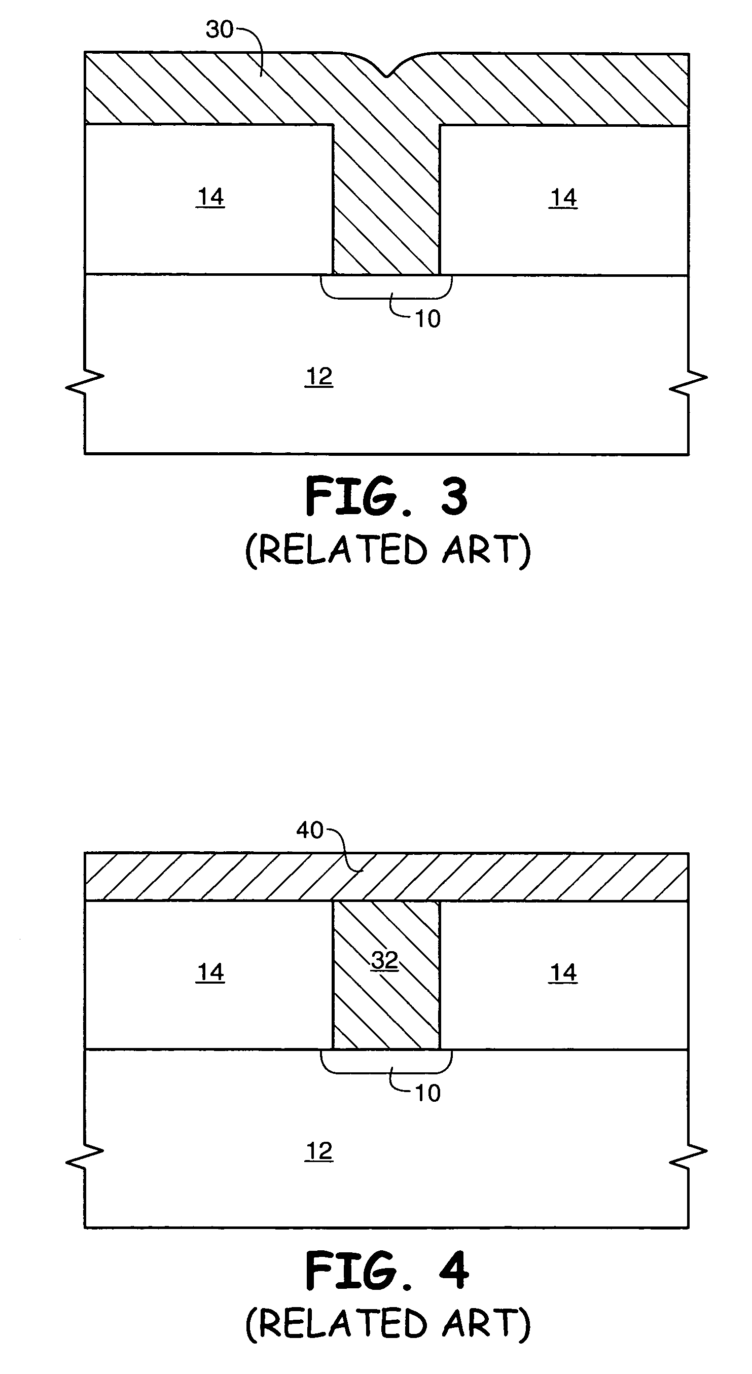 Method for forming sublithographic features during the manufacture of a semiconductor device and a resulting in-process apparatus