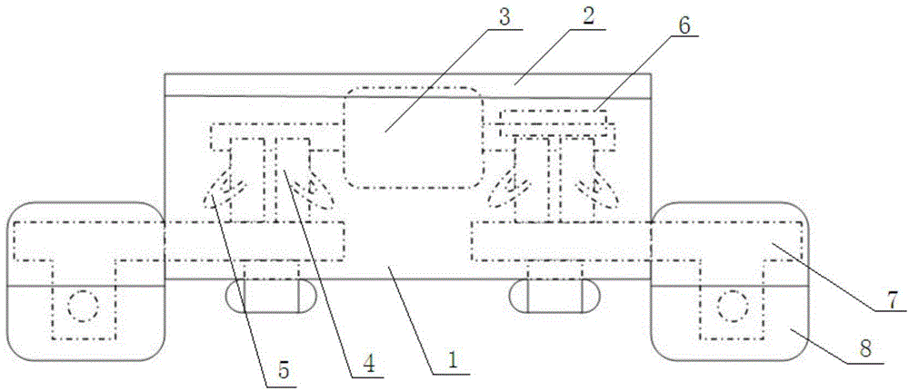 Knife-shaped fuse switch