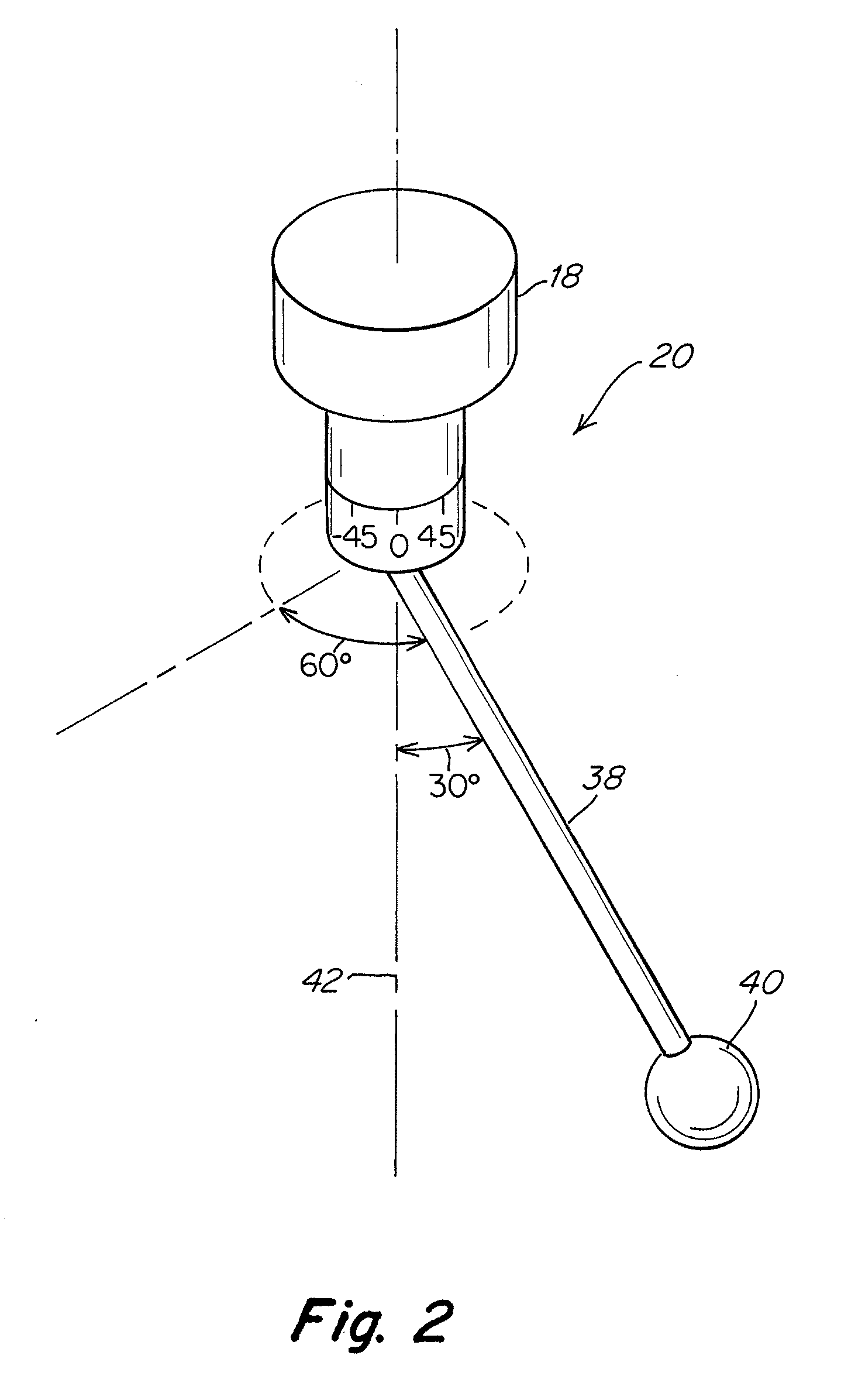 Method and apparatus for probe tip diameter calibration
