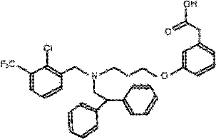 Application of GW3965 in preparation of drugs treating or preventing hepatitis C