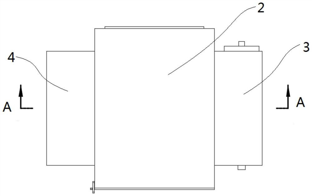 Hot air blowing dryer capable of circularly heating