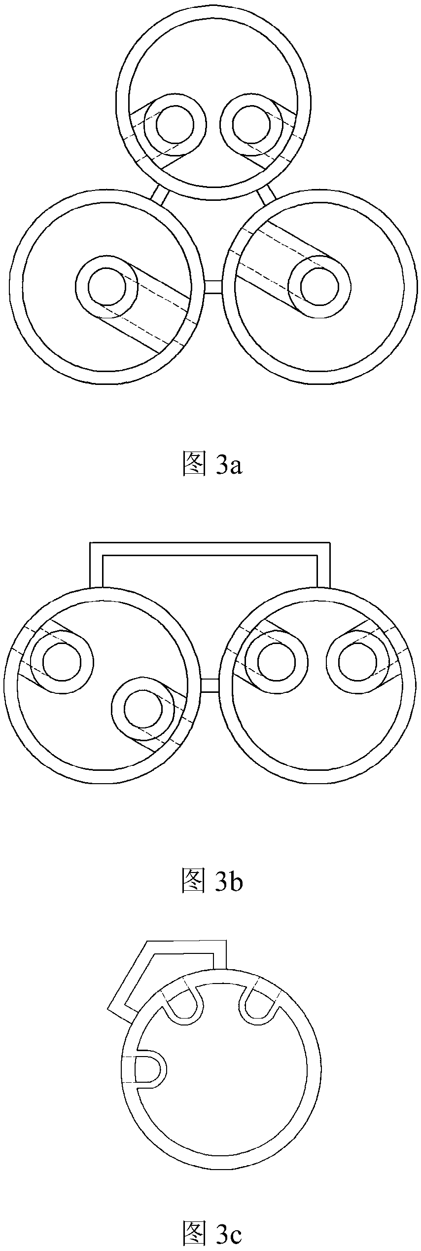 Sub-channel flow sampling device and method