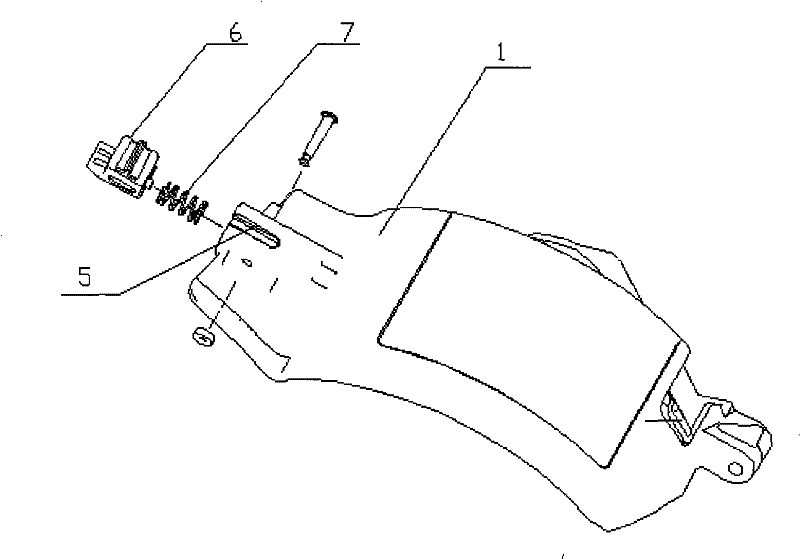 Gun for coiling nail