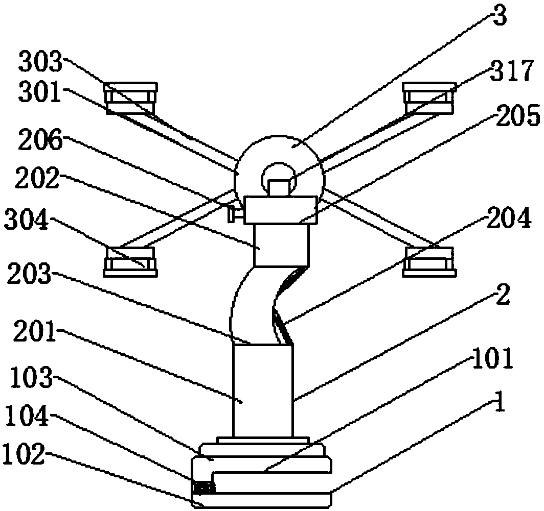 Displayer support frame for computer maintenance