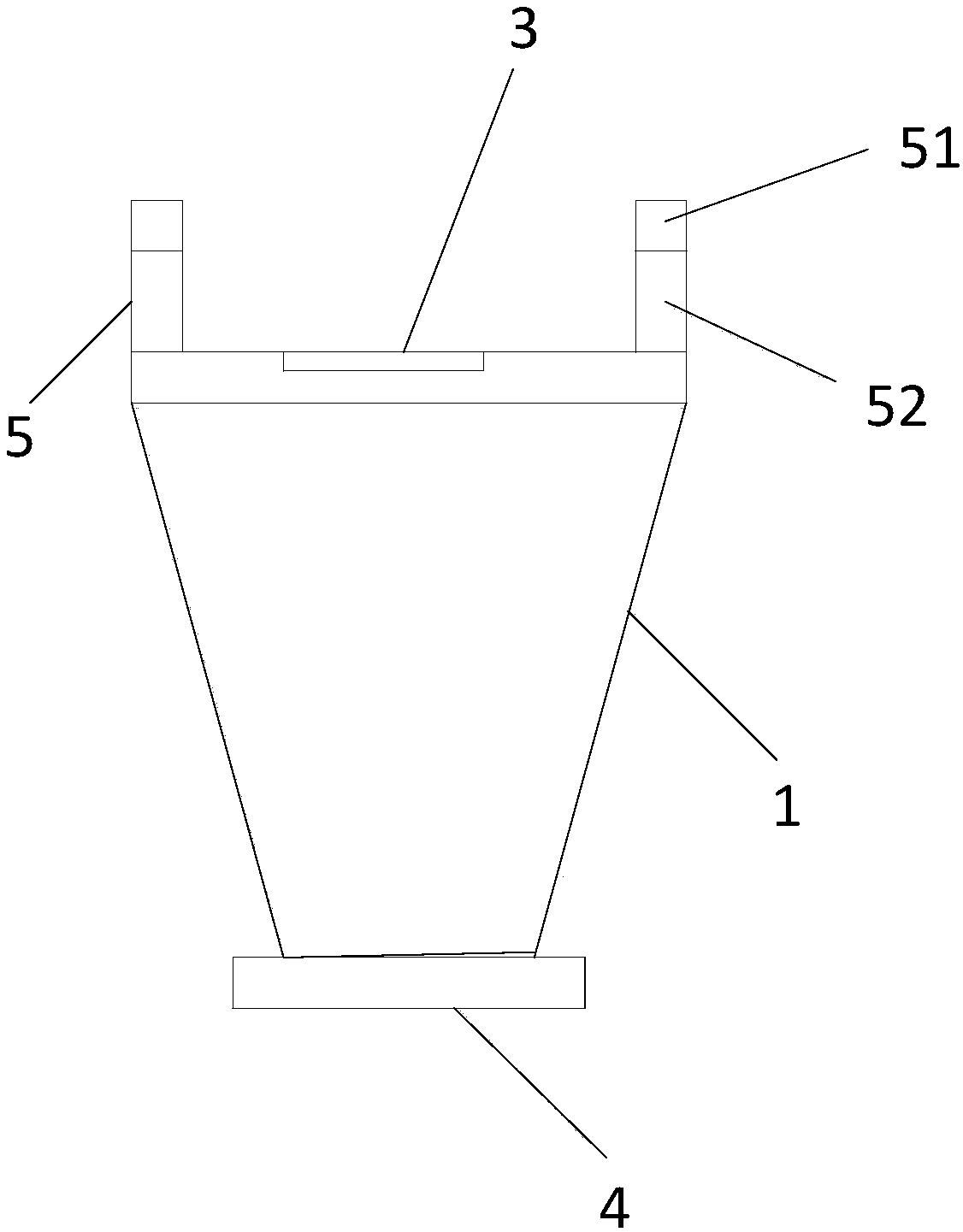 Sand-plastic breast board wall of balcony