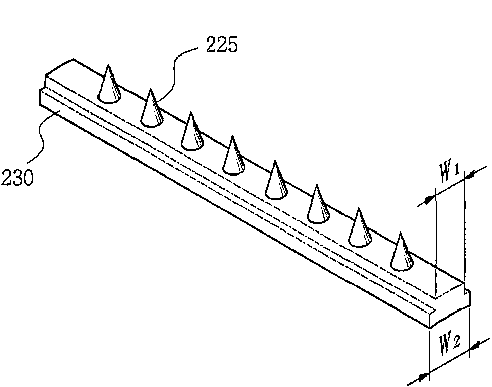 Micro neddle roller assembly