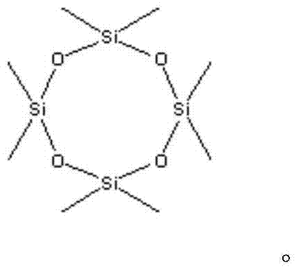 Method for producing cyclosiloxane through solvent oil catalytic cracking