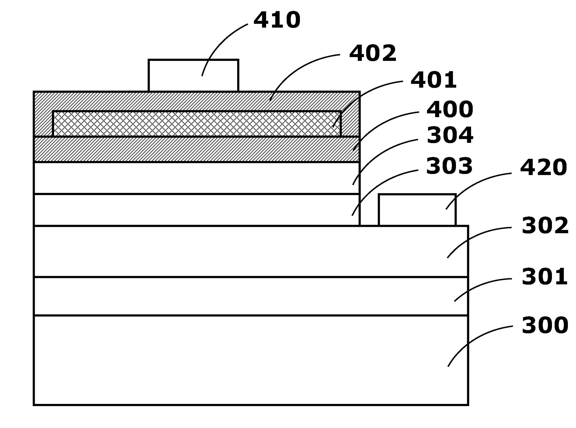 Light emitting diode with sandwich-type current blocking structure