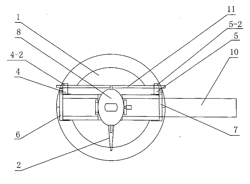 Valve opening display and self-locking device used on rotary motion valve