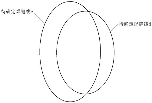 Welding identification method for automobile parts