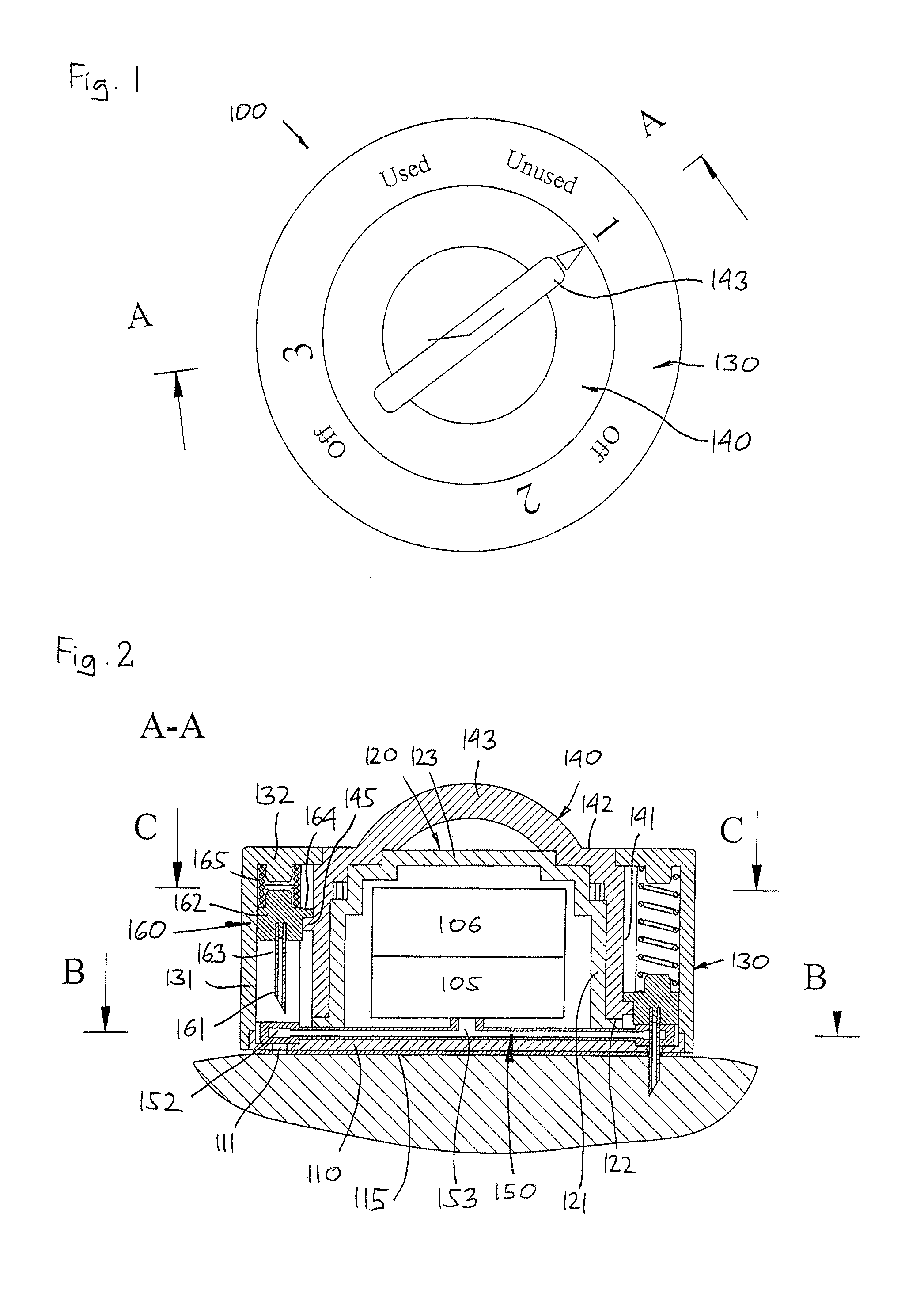 Needle device comprising a plurality of needles