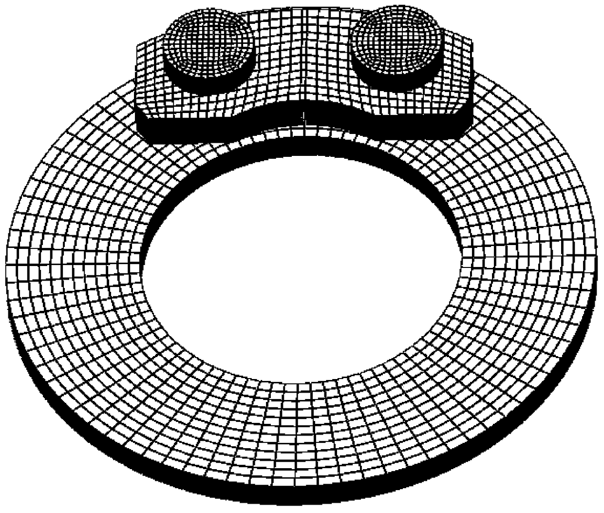 An optimization method for the position of the disc brake push rod