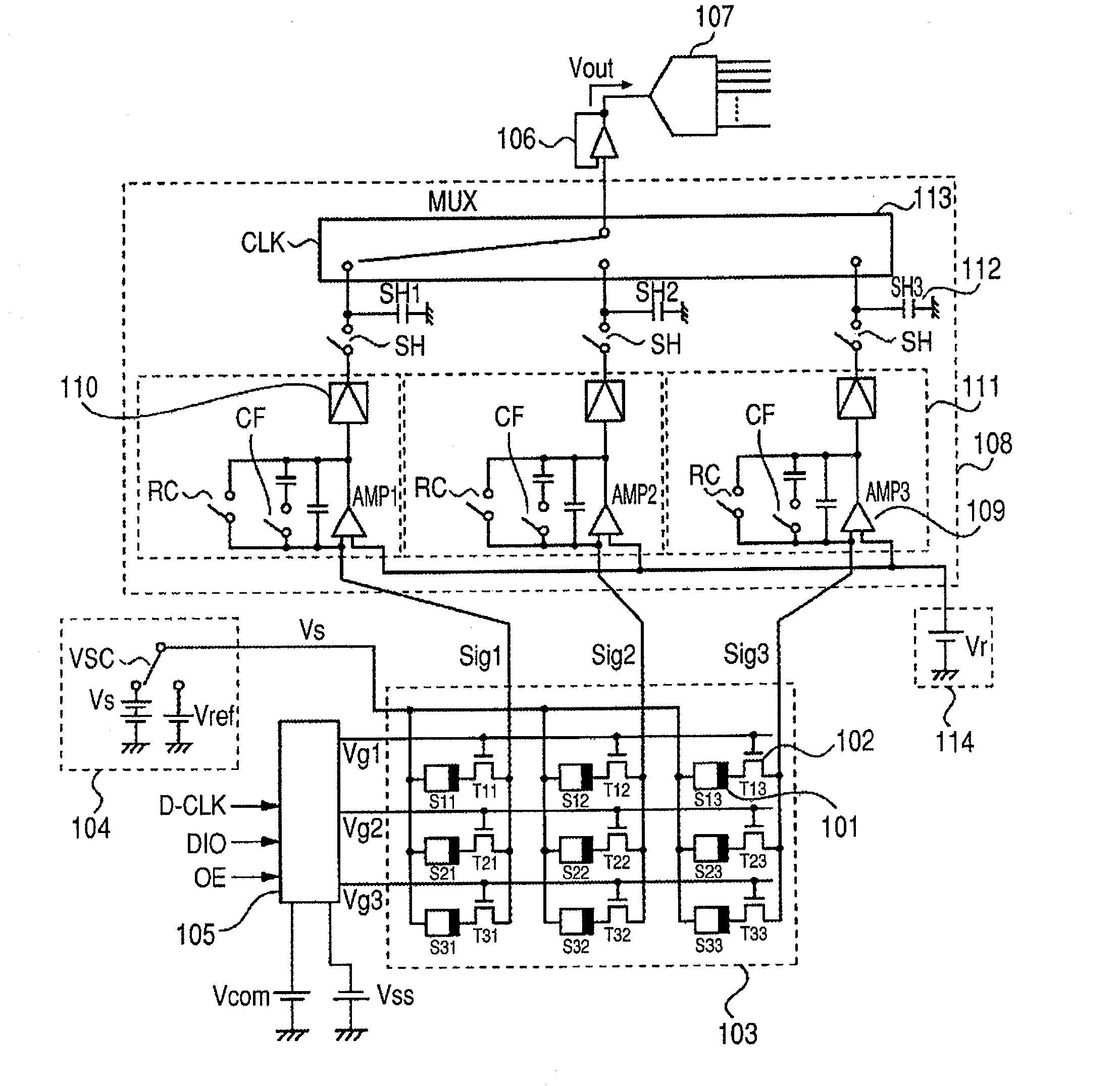 Imaging apparatus having a read out circuit unit with dual readout operation and method of improving a frame rate
