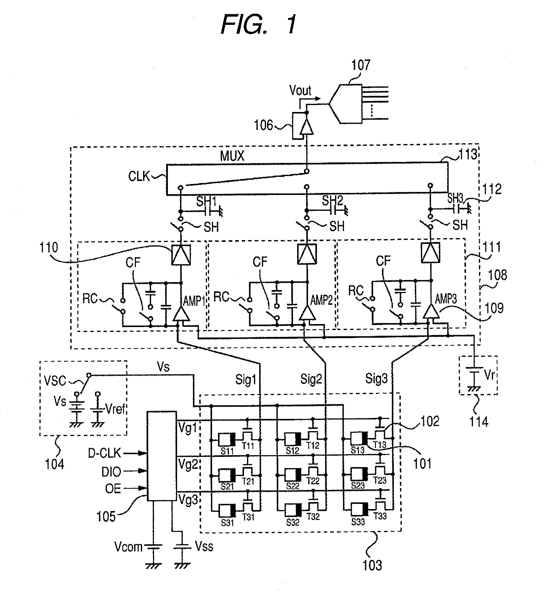Imaging apparatus having a read out circuit unit with dual readout operation and method of improving a frame rate