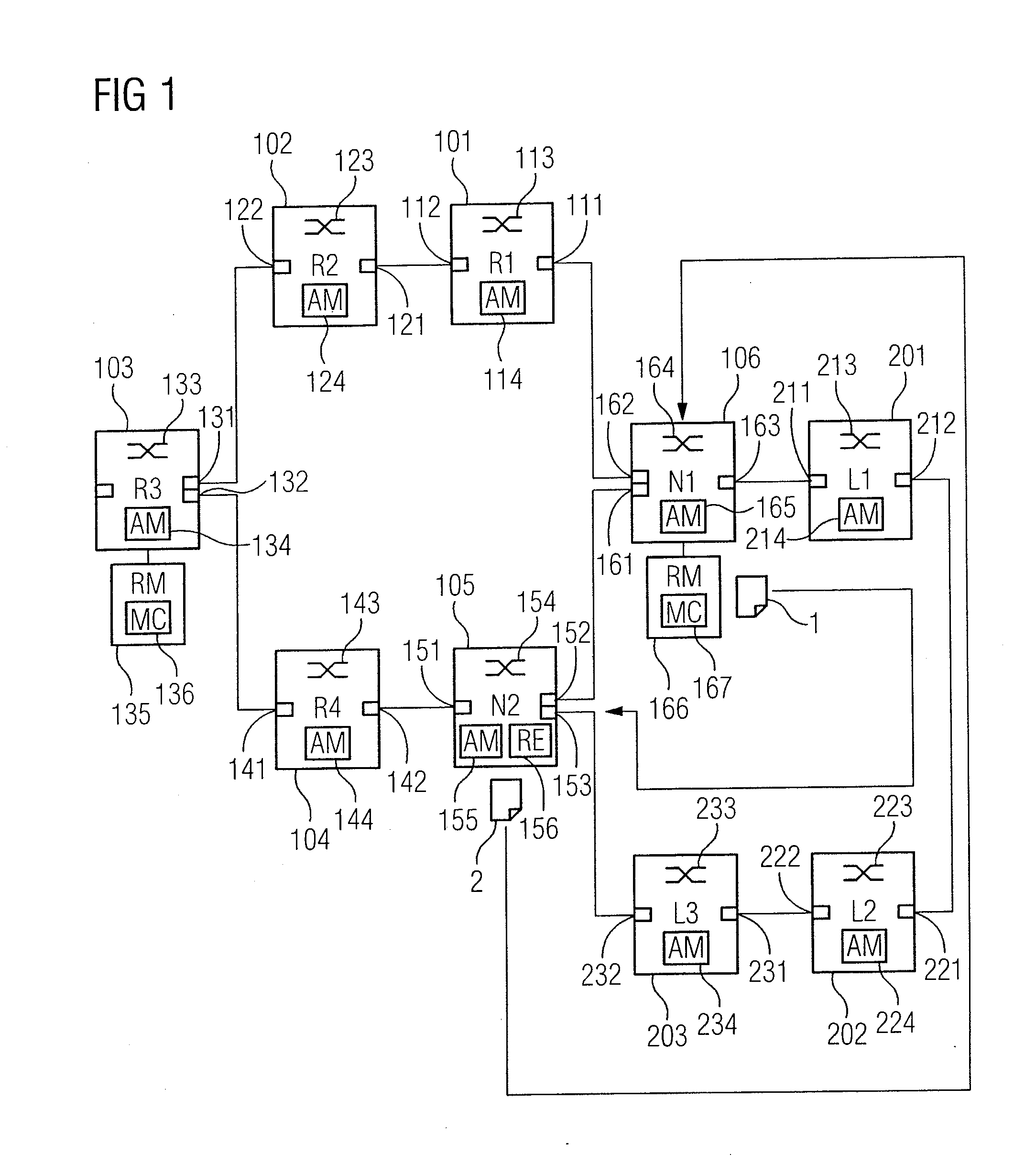 Redundantly operable industrial communication system, communication device and method for redundantly operating an industrial communication system