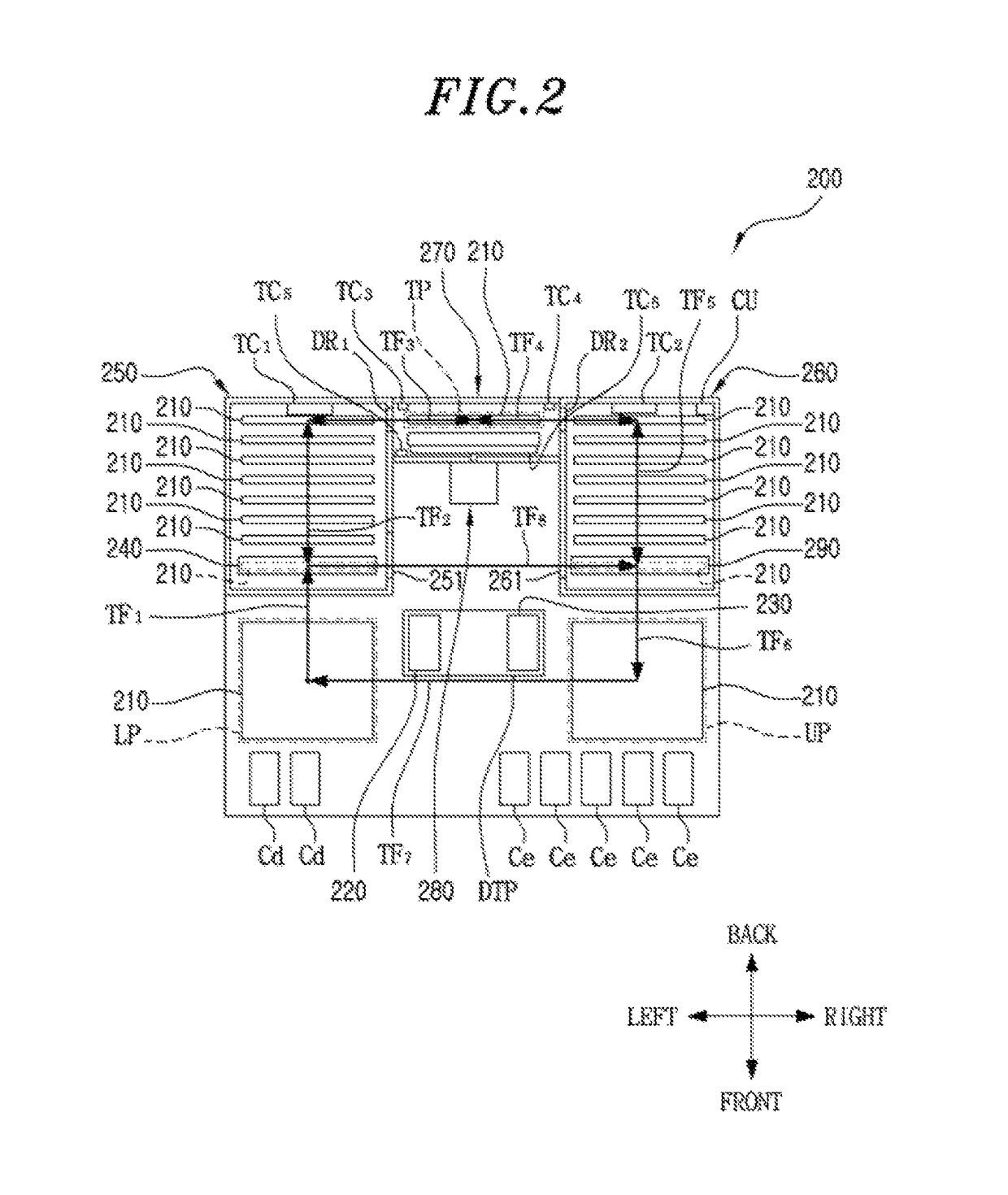 Test handler and circulation method of test trays in test handler