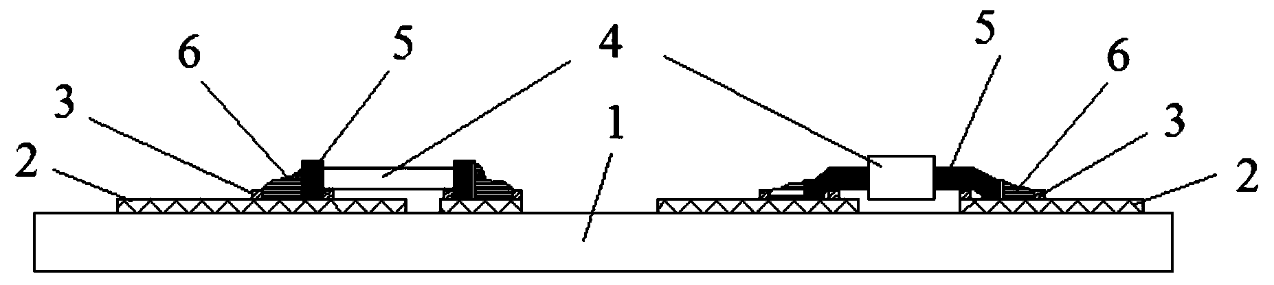 Printed circuit board with barrier dam protection layer