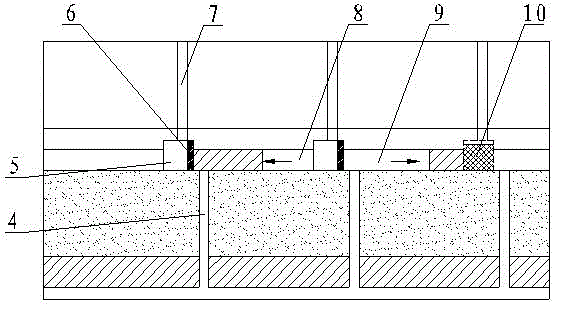 A stope approach layout method and method beneficial to filling and roof connection
