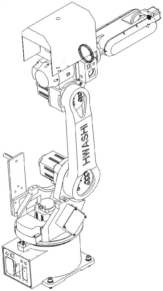 A six-axis robot