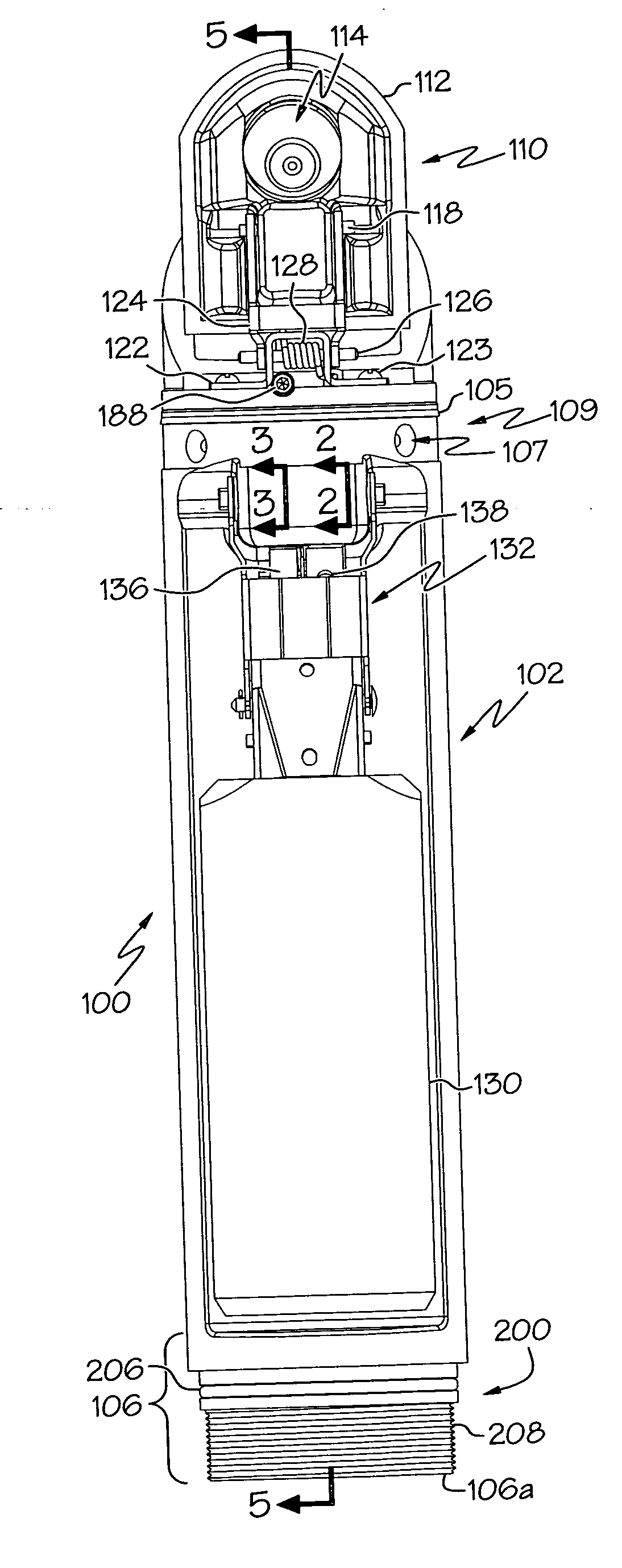 Drop tube segments adapted for use with a liquid reservoir