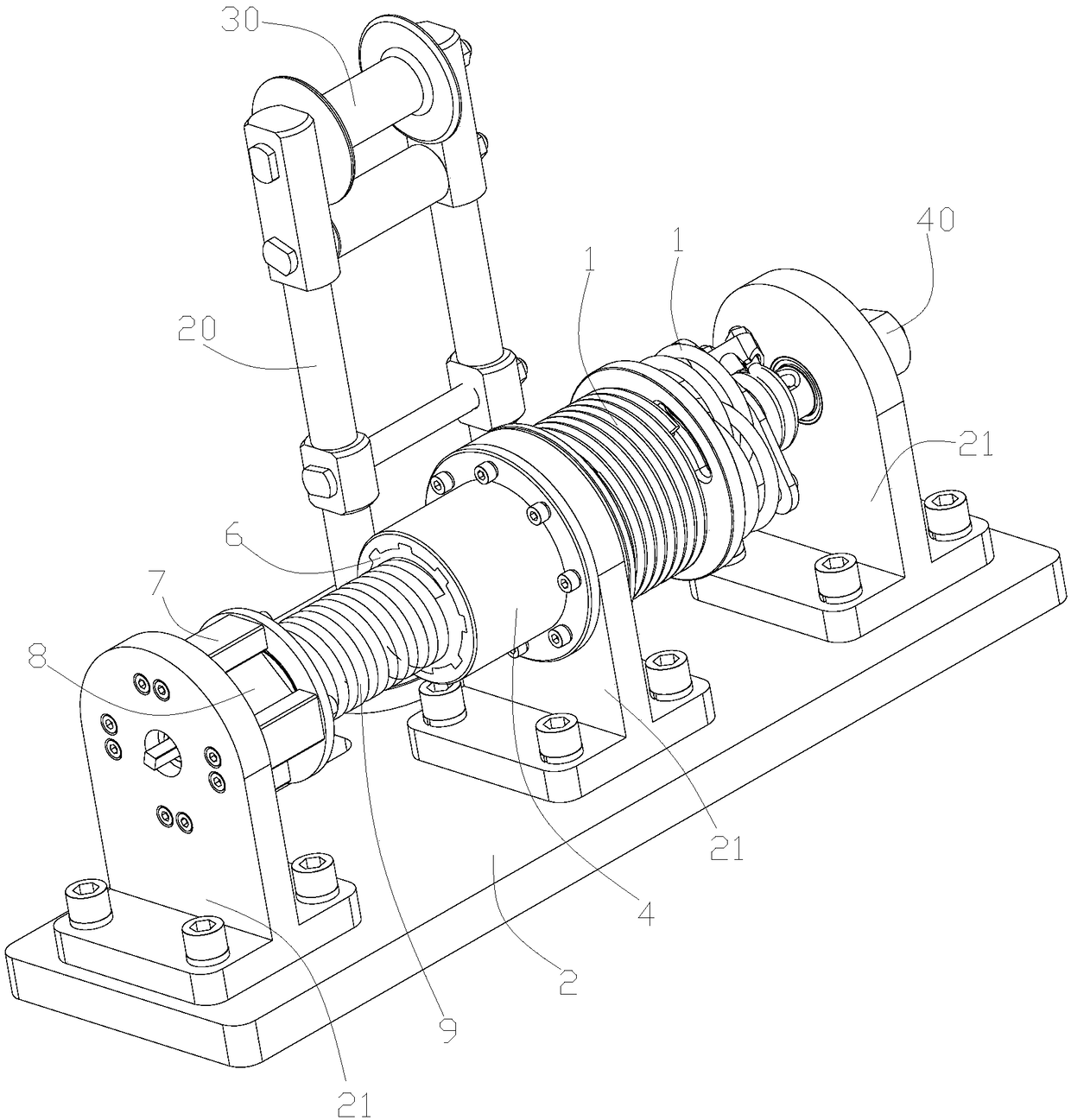 High-speed ejection buffer device