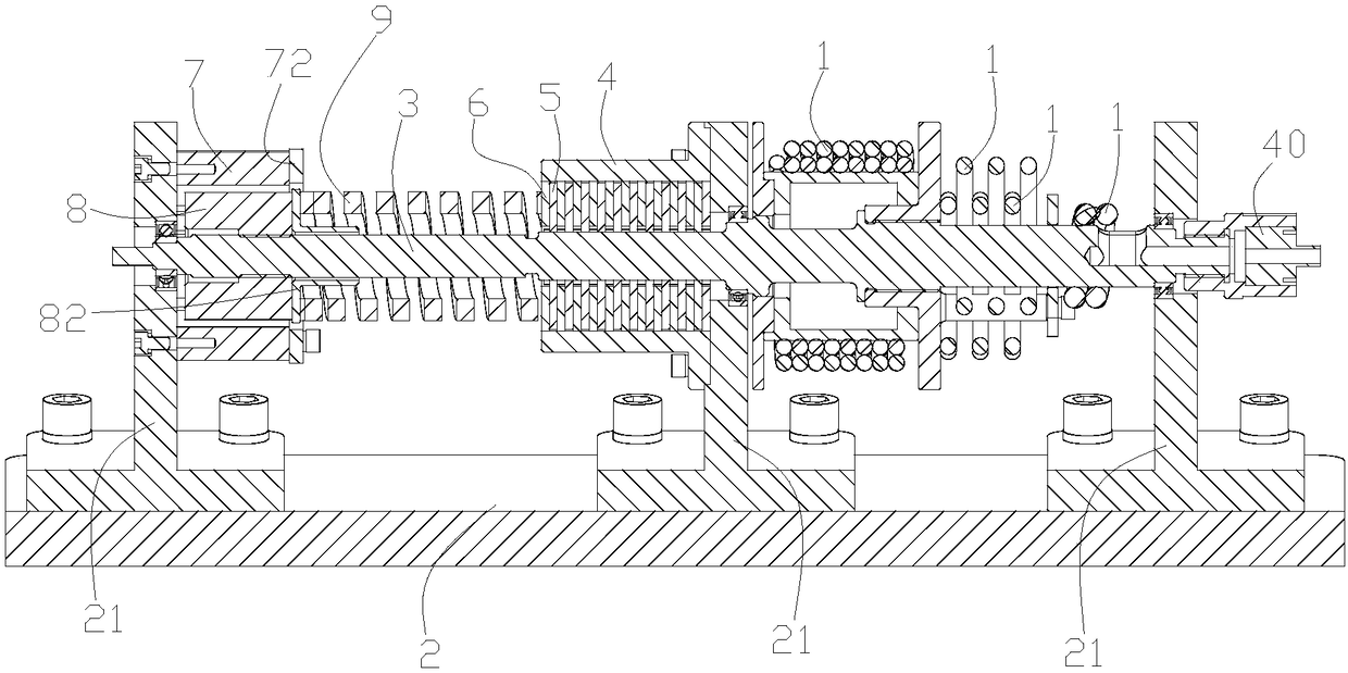 High-speed ejection buffer device