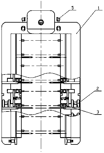 Self-propelling type multi-wheel-pair positioning transportation vehicle