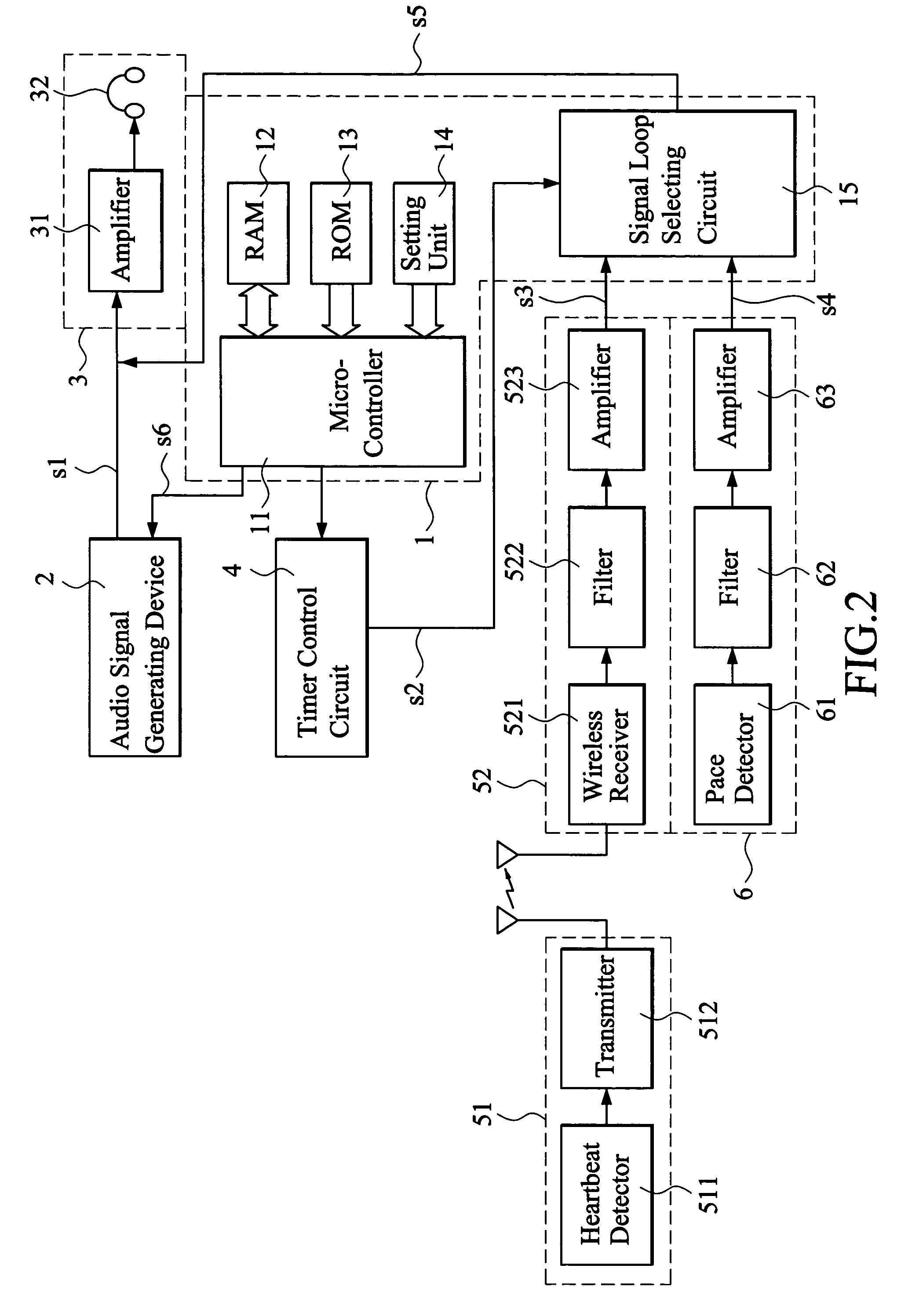 Portable audio device with body/motion signal reporting device