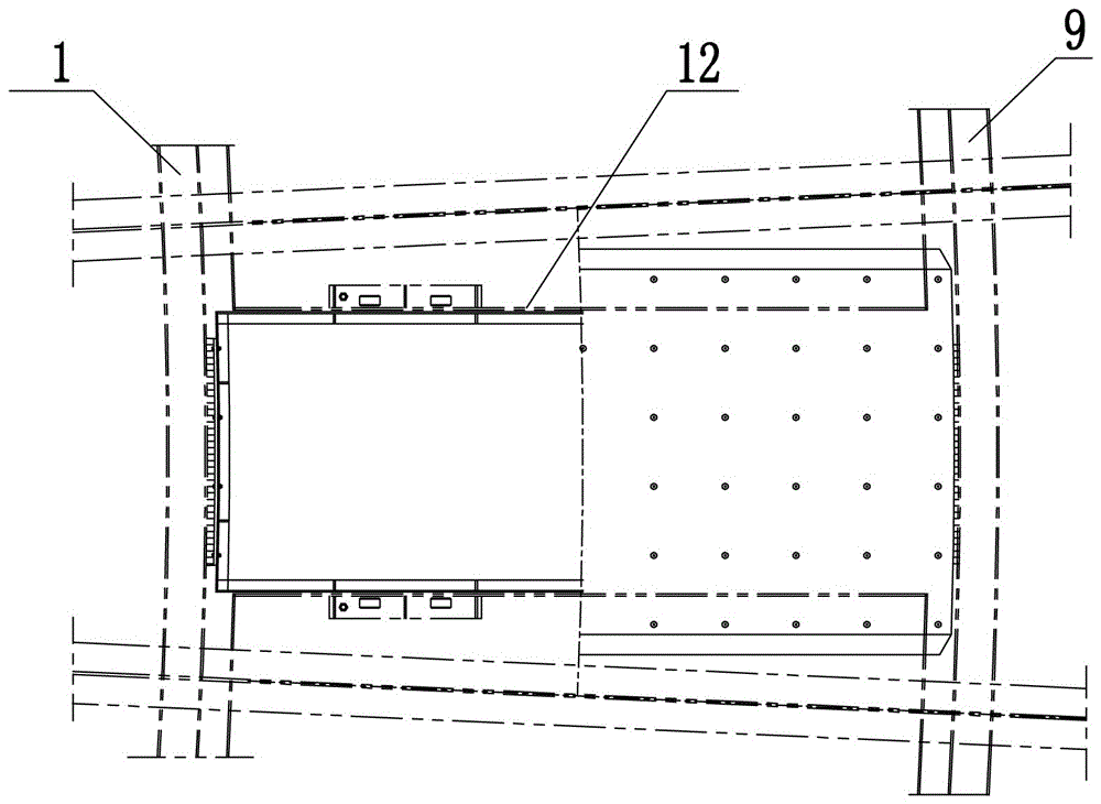 Pellet circular cooler transverse floating end sealing device