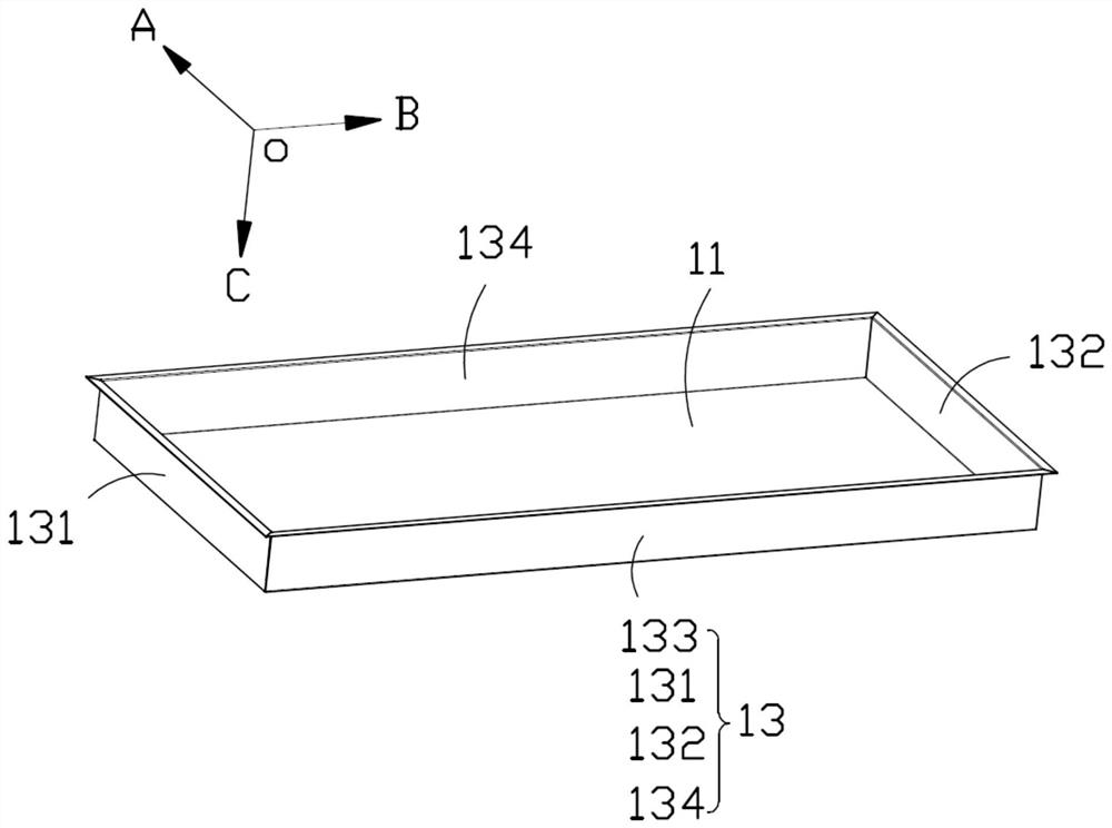 Battery tray, battery pack and electric automobile