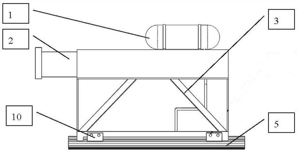 Passive hydraulic car stop