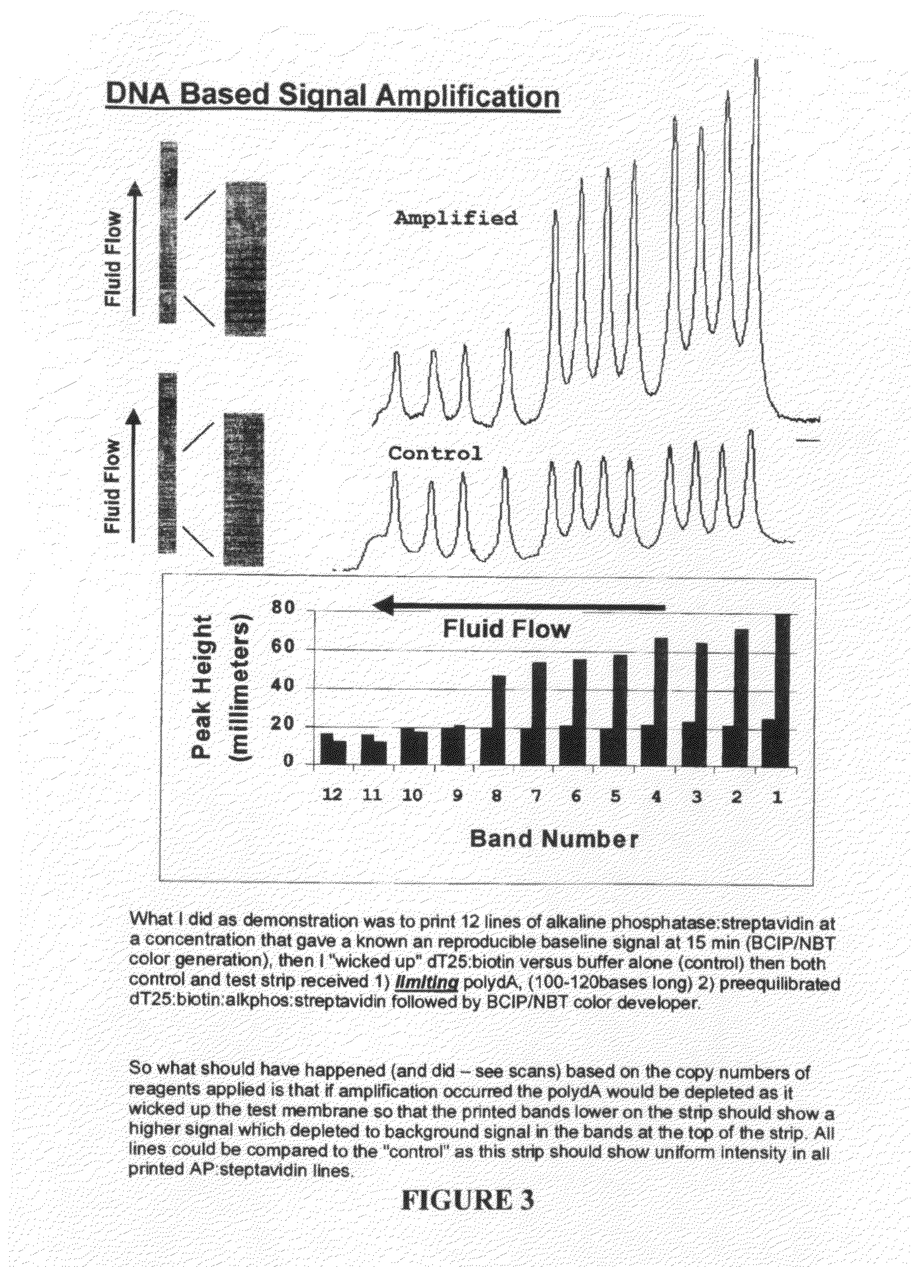 Methods and compositions for multivalent binding and methods for manufacture of rapid diagnostic tests