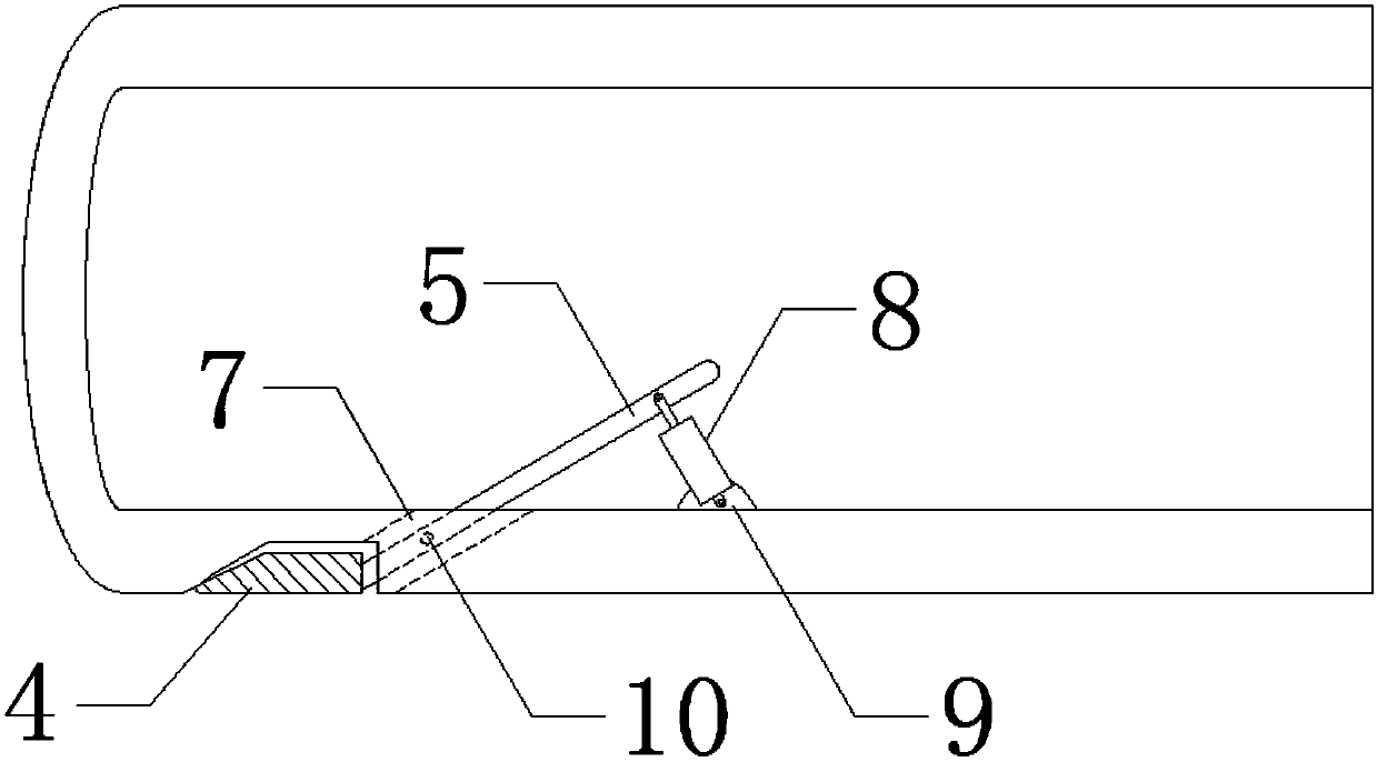 A separation and suction integrated device