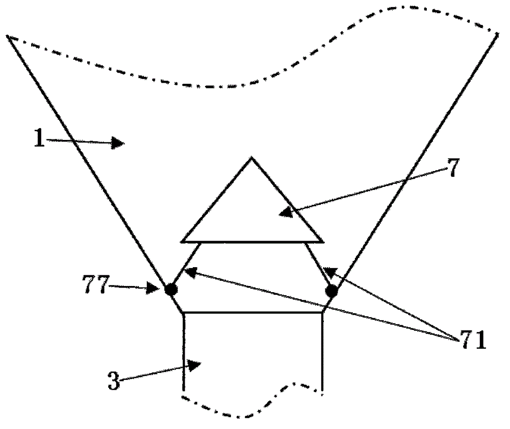 Cyclone separation type biomass gasifying device