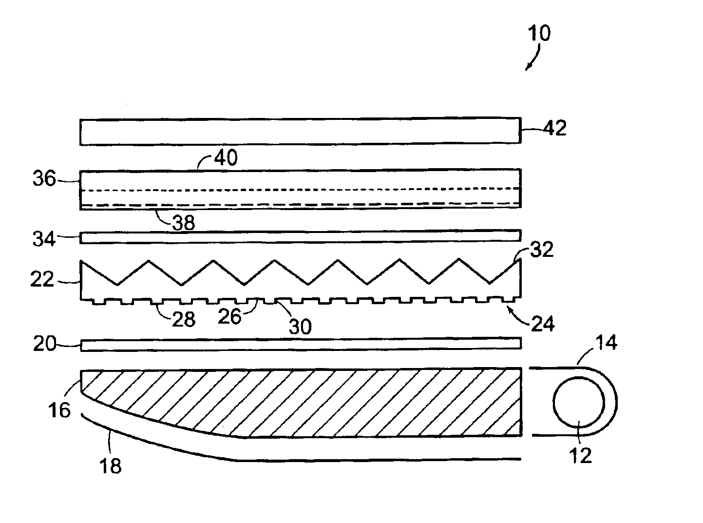 Grooved optical microstructure light collimating films