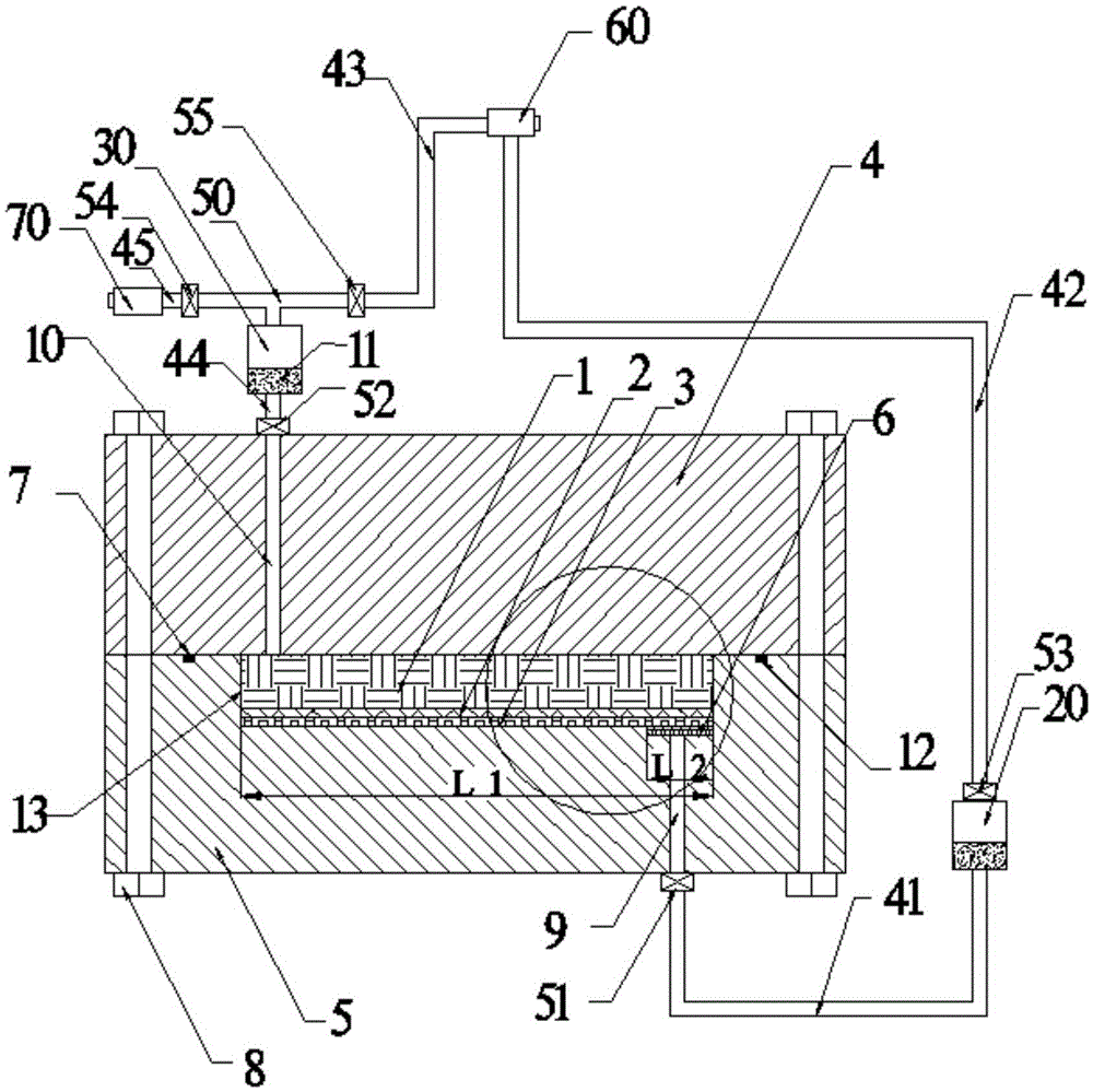 Liquid resin transfer molding system and forming method thereof