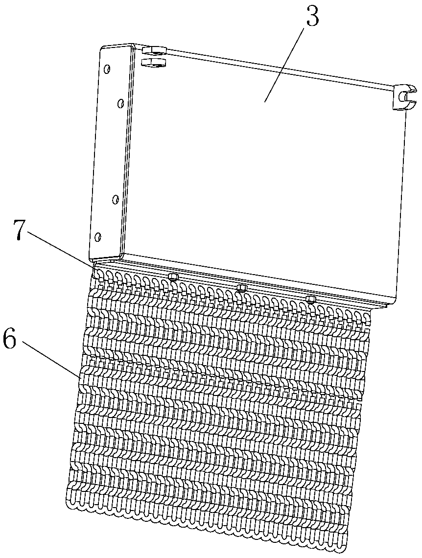 Anti-segregation device for paver