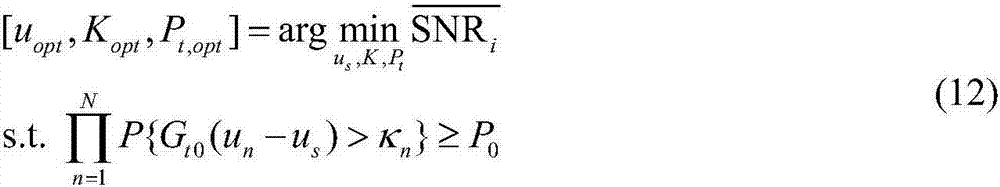 Multi-target tracking beam pointing method for centralized mimo radar radio frequency stealth